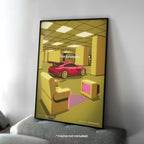 PORSCHE 911 GT3RS - "backrooms."