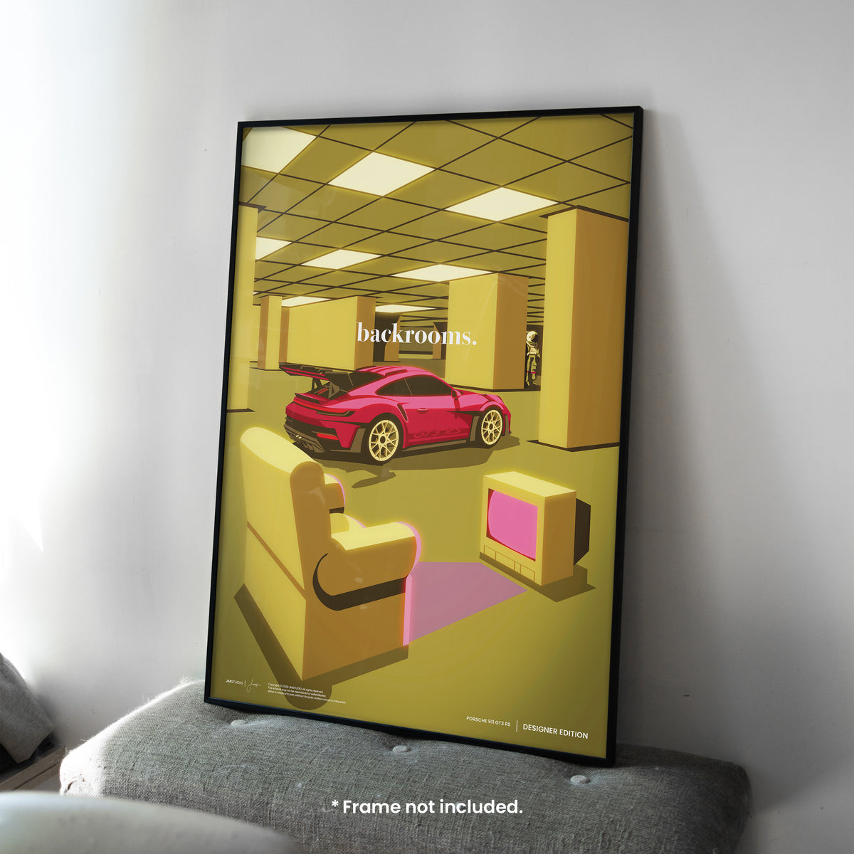 PORSCHE 911 GT3RS - "backrooms."