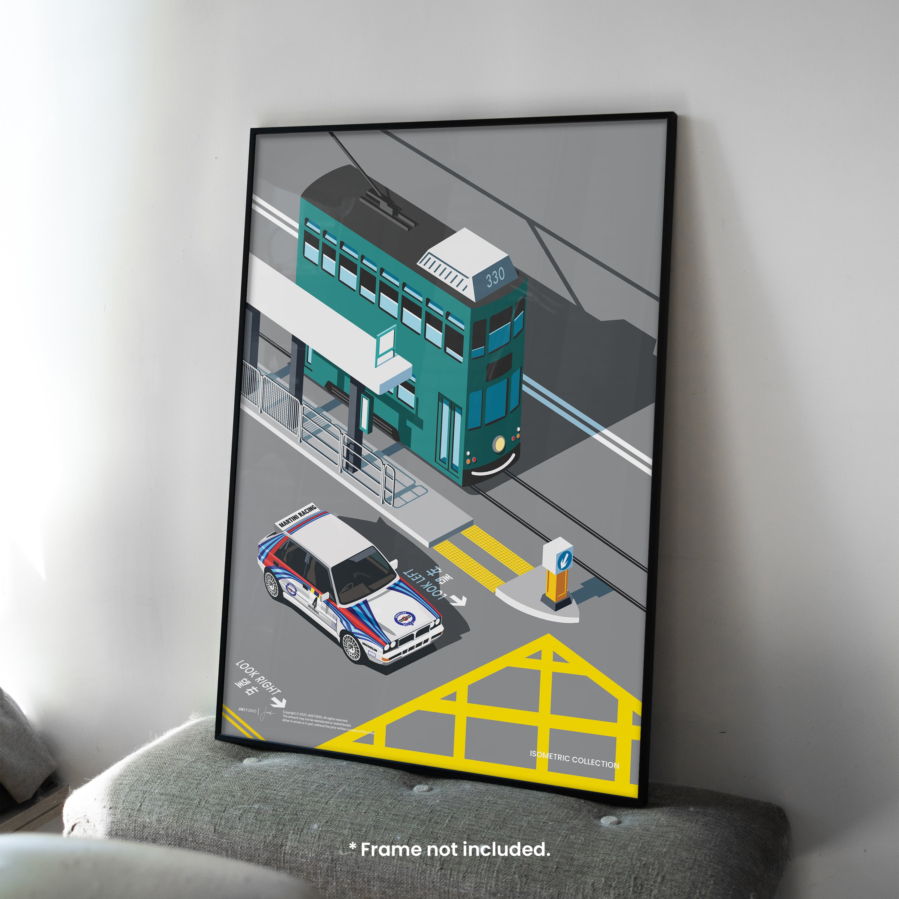 ISOMETRIC SERIES - TRAM LANCIA