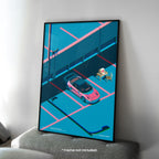 ISOMETRIC SERIES - PINK NSX
