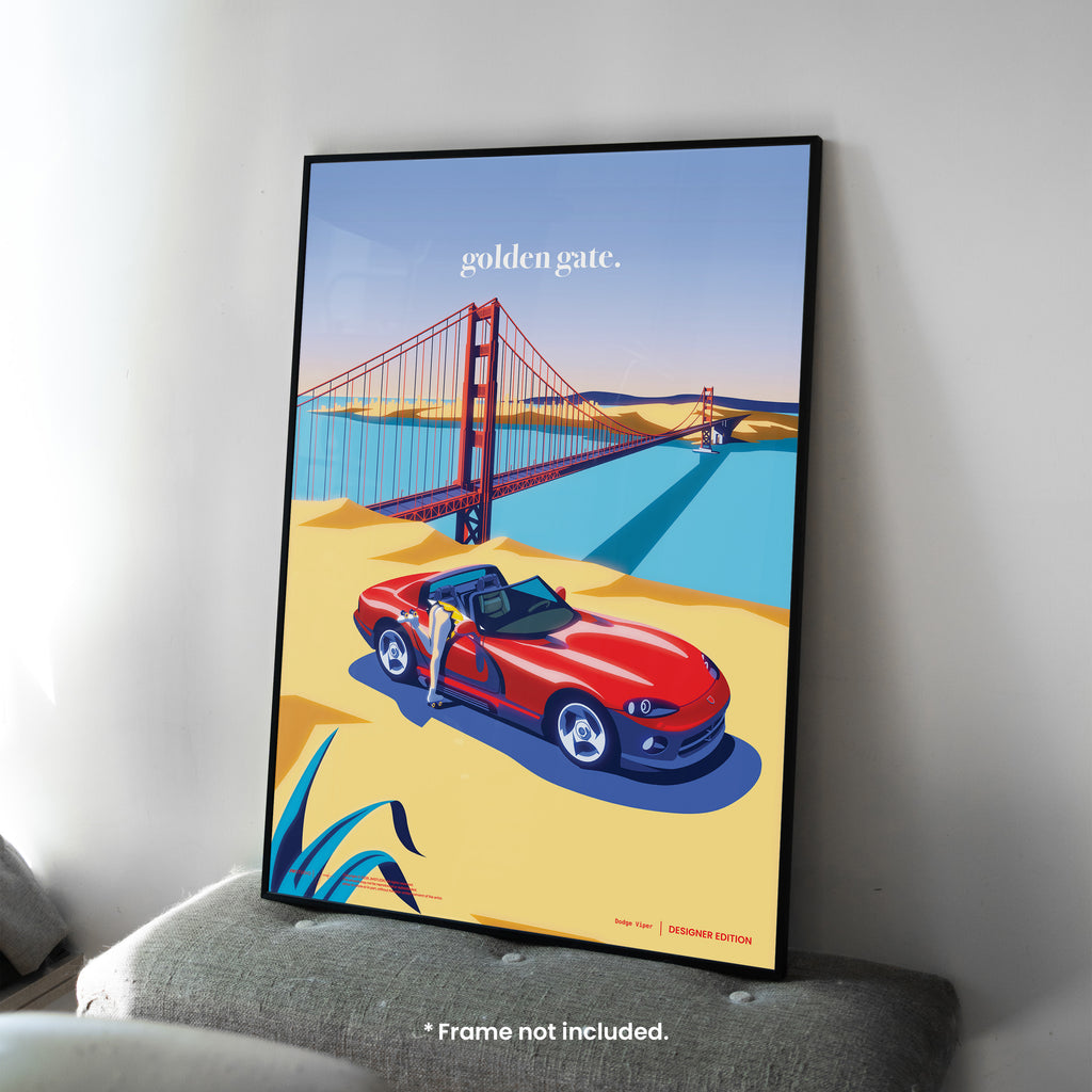 DODGE VIPER - "golden gate."