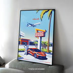 CHEVROLET CORVETTE - "takeoff."