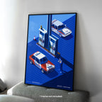 ISOMETRIC SERIES - GOLF GTI + LANCIA DELTA