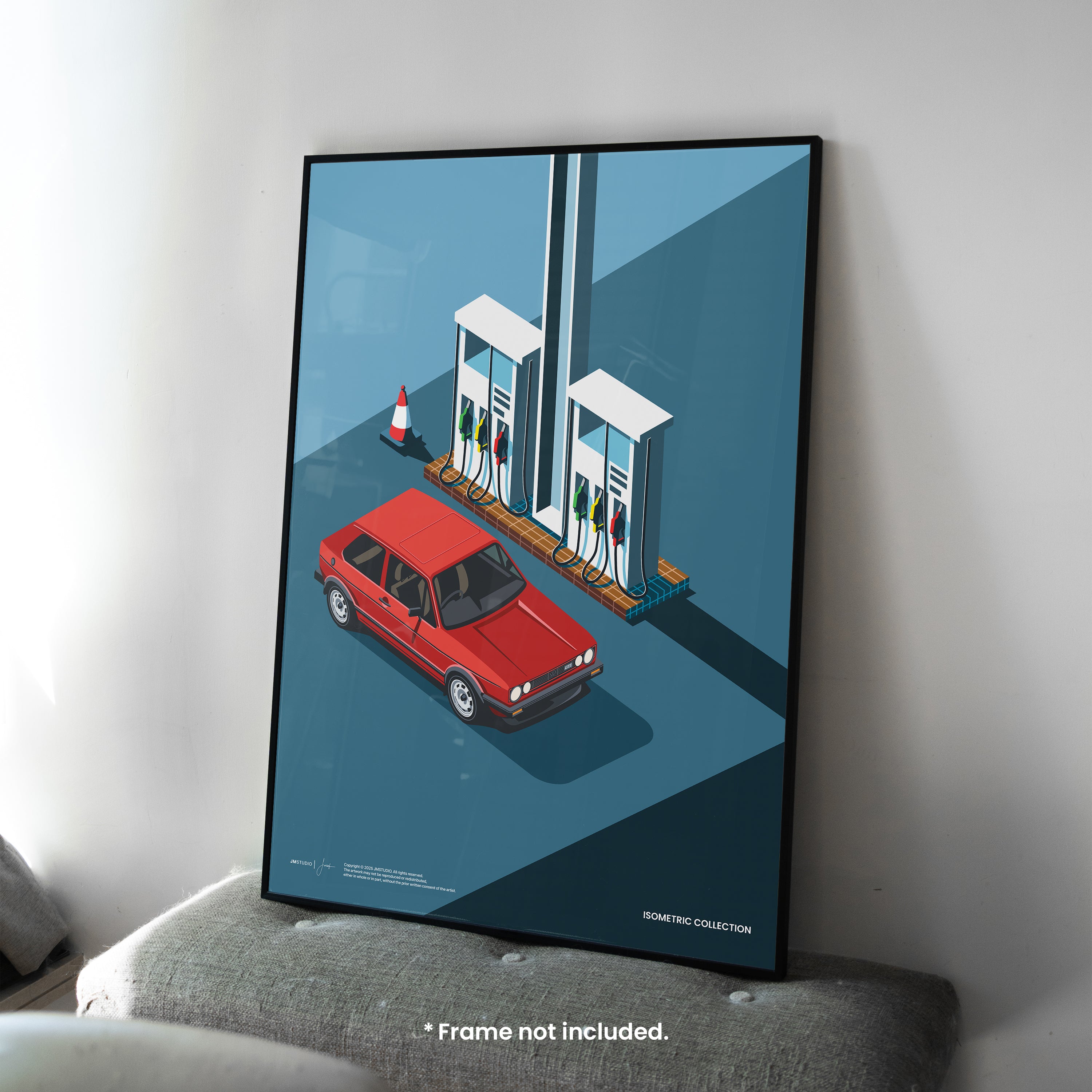 ISOMETRIC SERIES - GAS STATION GOLF