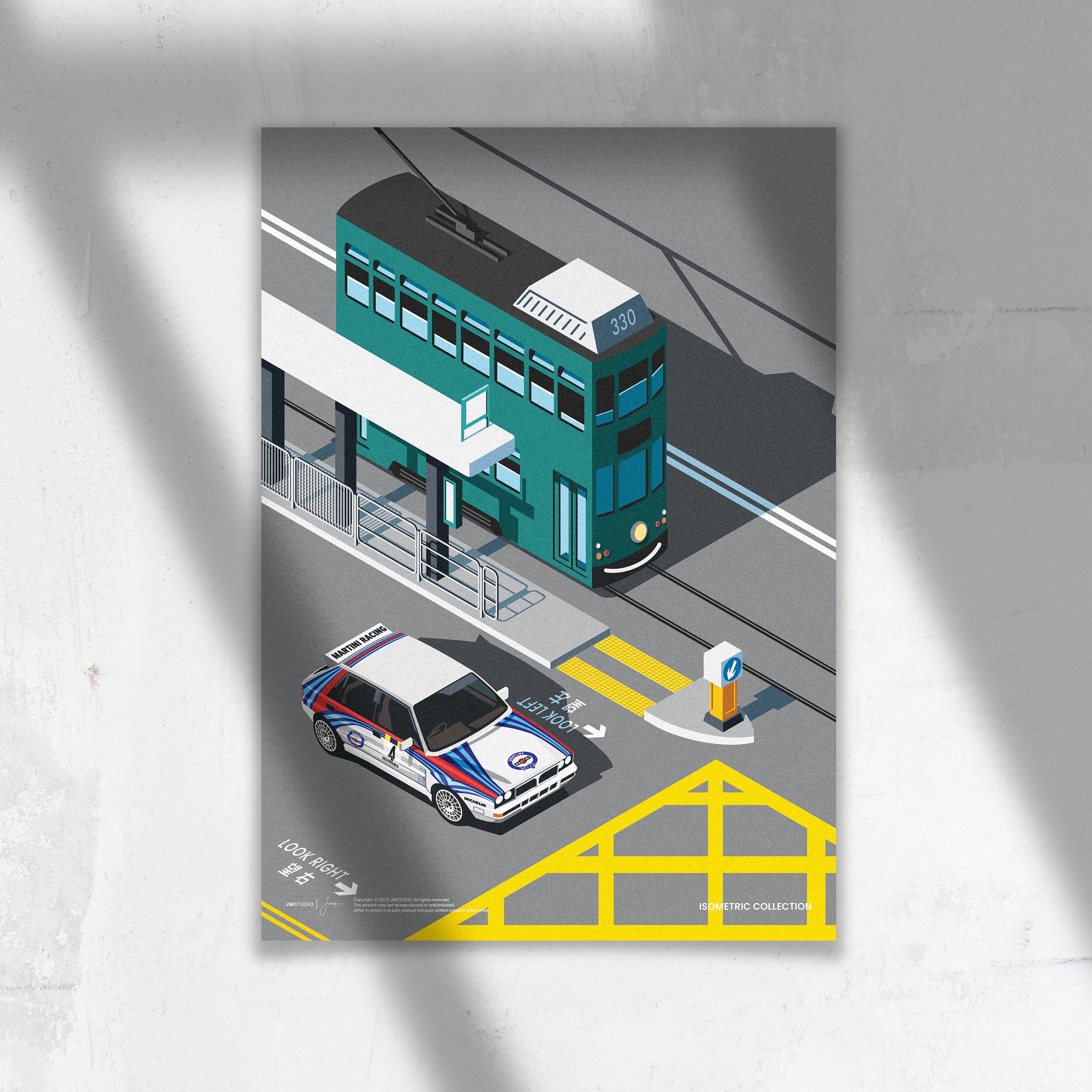 ISOMETRIC SERIES - TRAM LANCIA