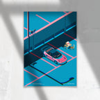 ISOMETRIC SERIES - PINK NSX