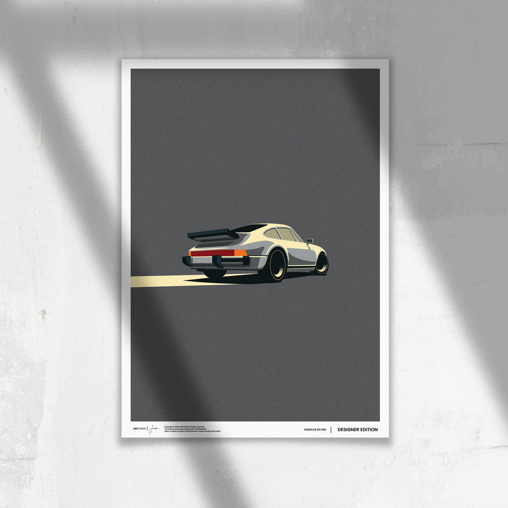 Porsche 911 930 Back