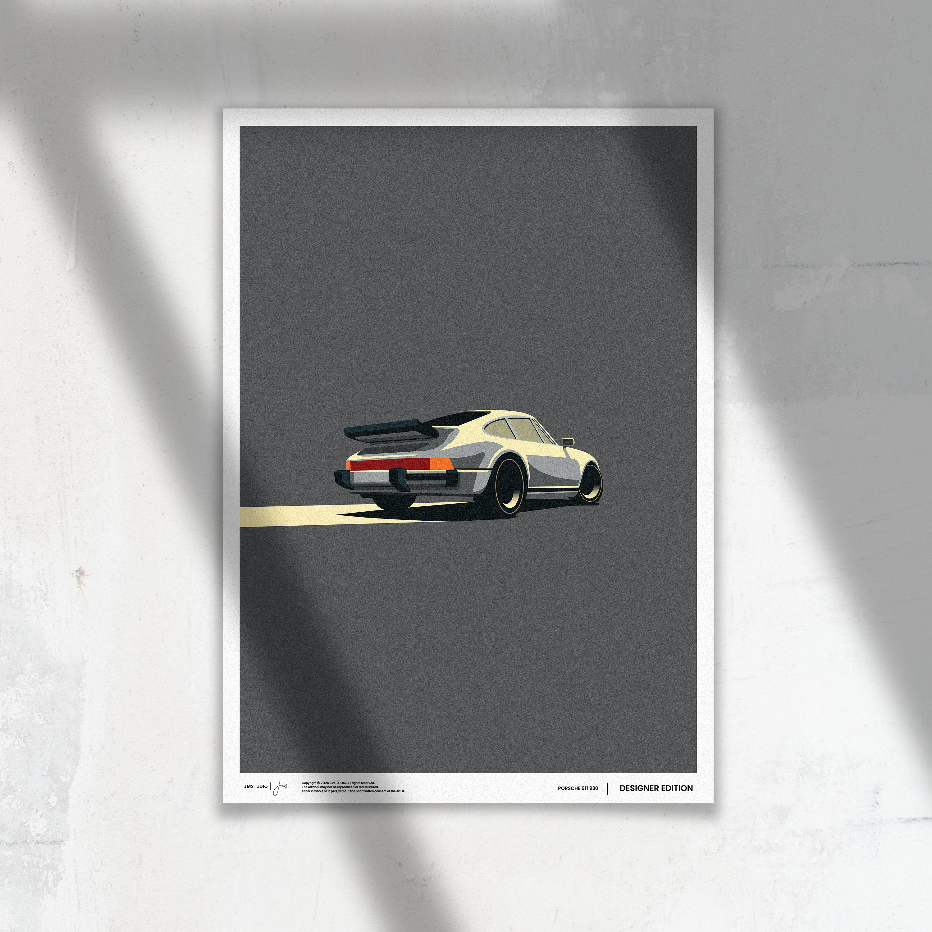 Porsche 911 930 Back
