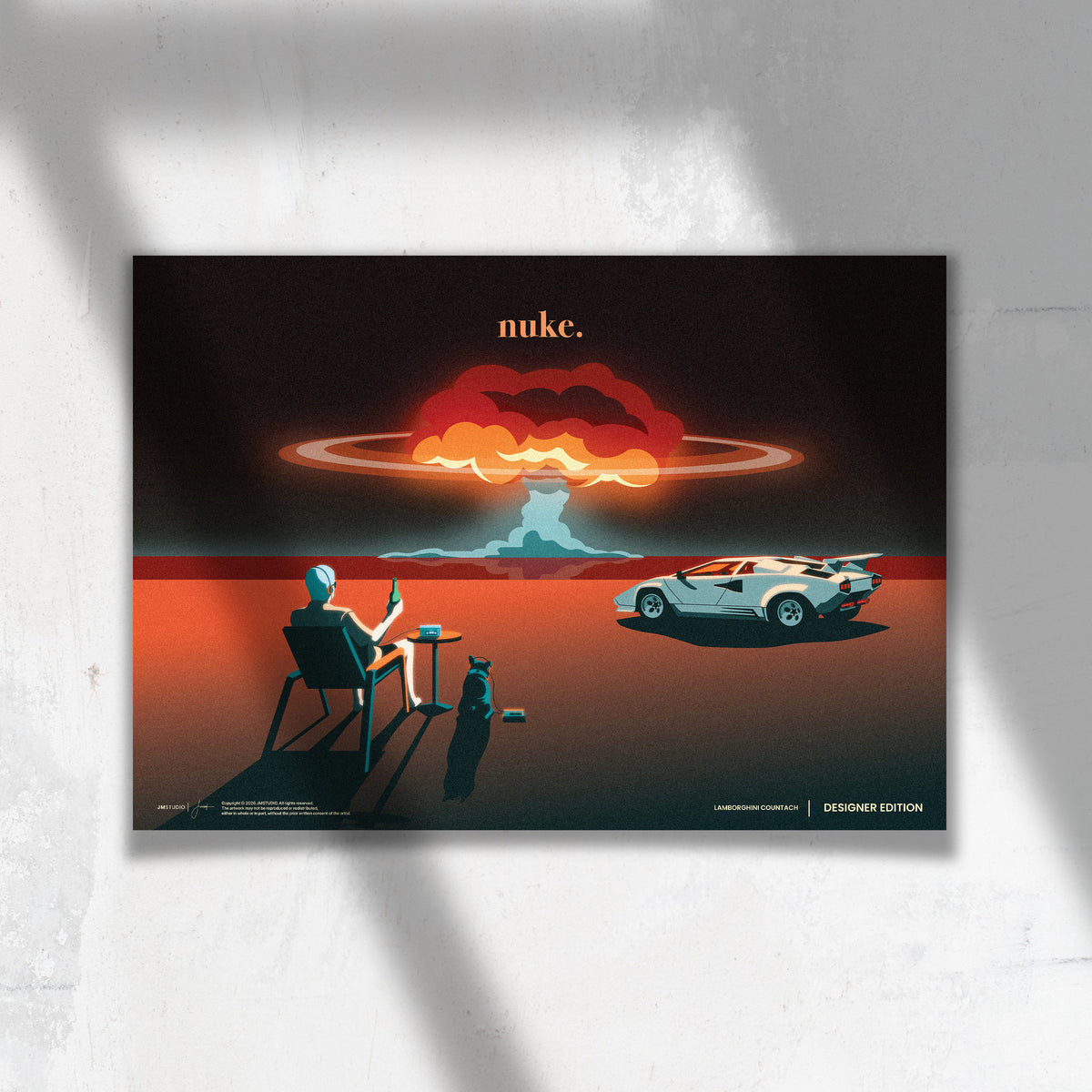 LAMBORGHINI COUNTACH - "nuke."
