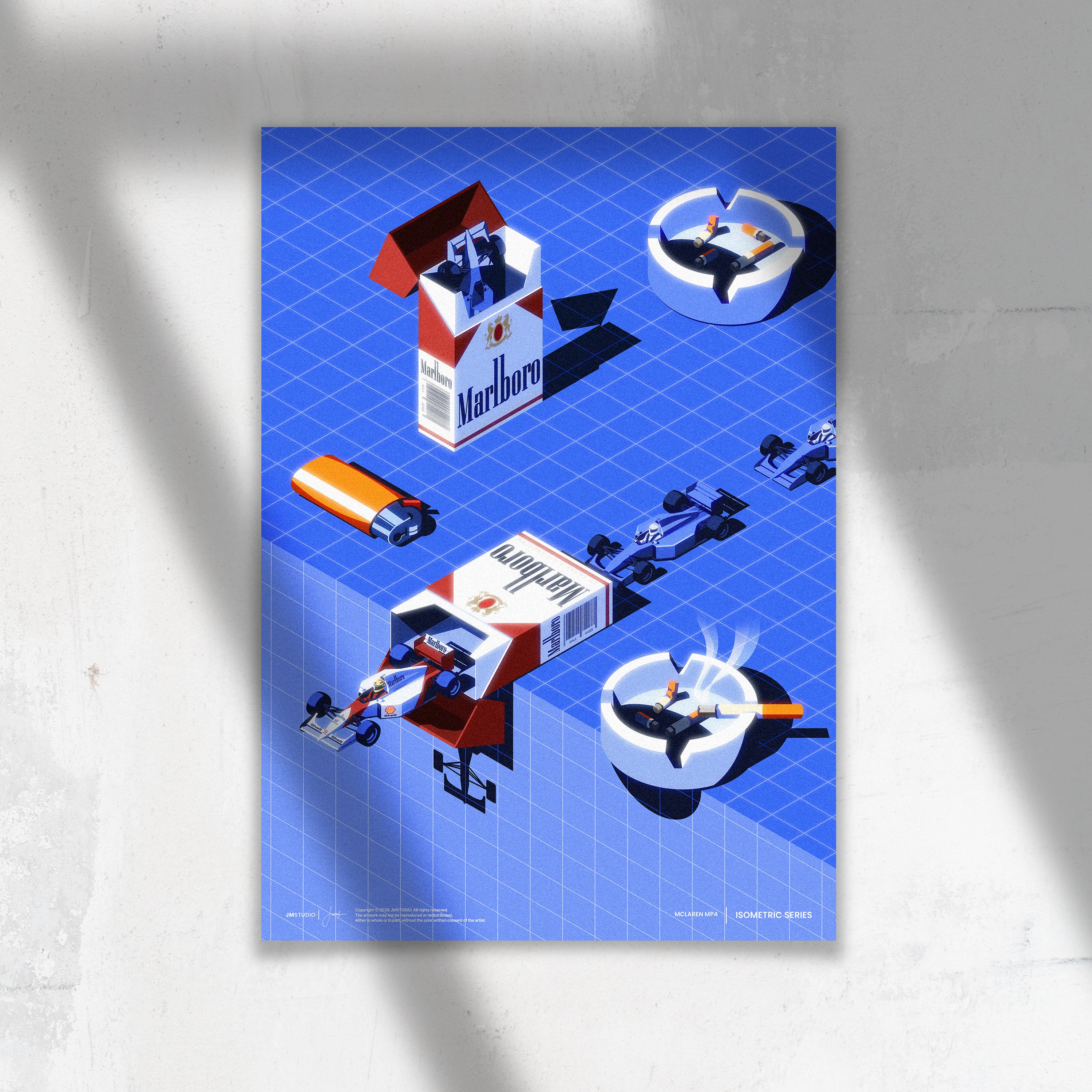ISOMETRIC SERIES - MCLAREN MP4