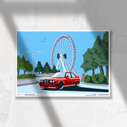 BMW E30 M3 & The HK Observation Wheel