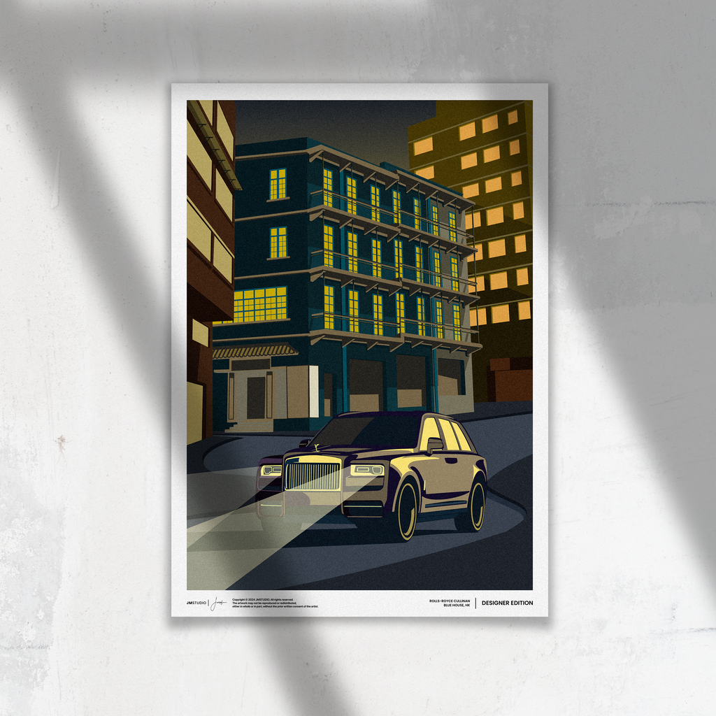 Rolls-Royce Cullinan & Blue House HK