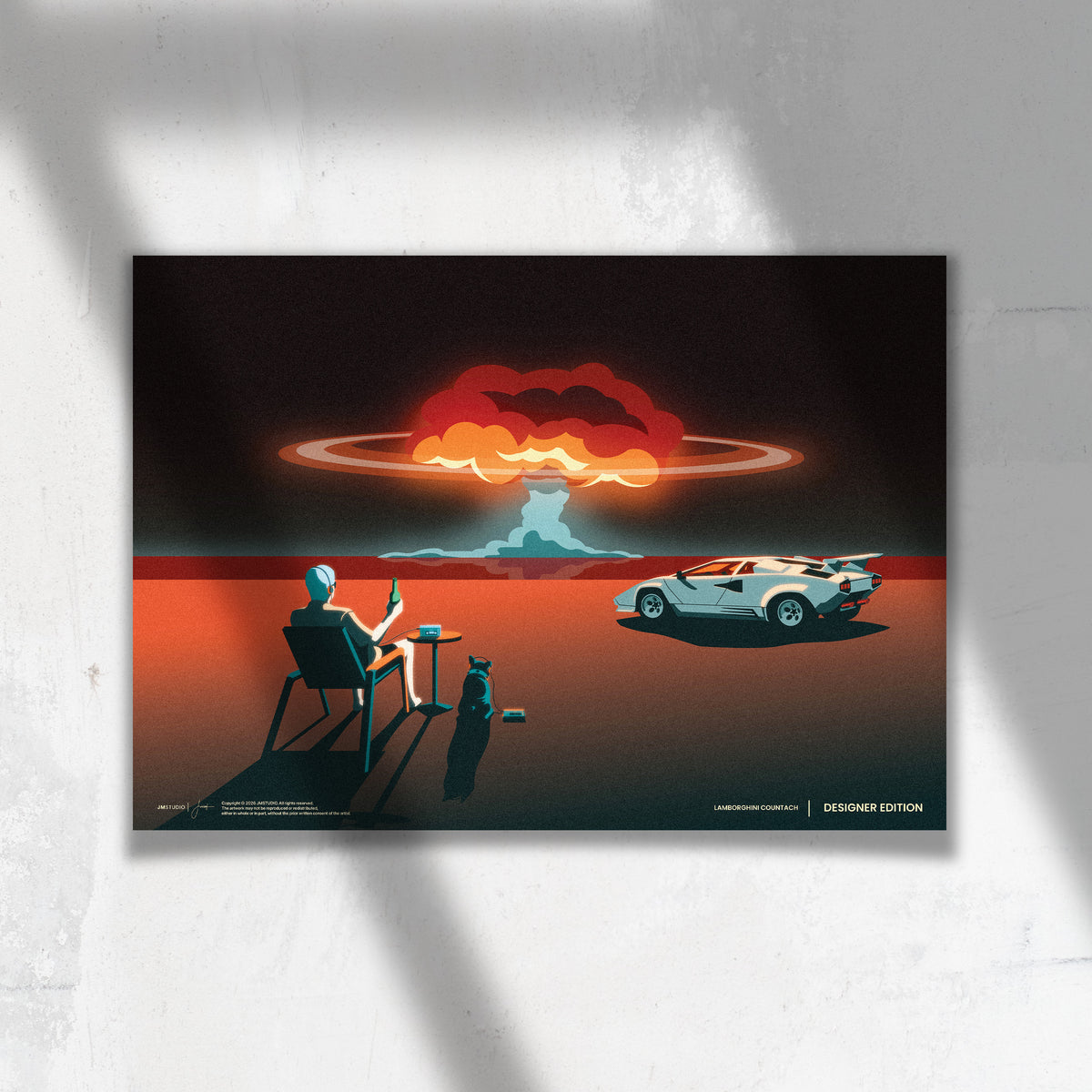 LAMBORGHINI COUNTACH - "nuke."