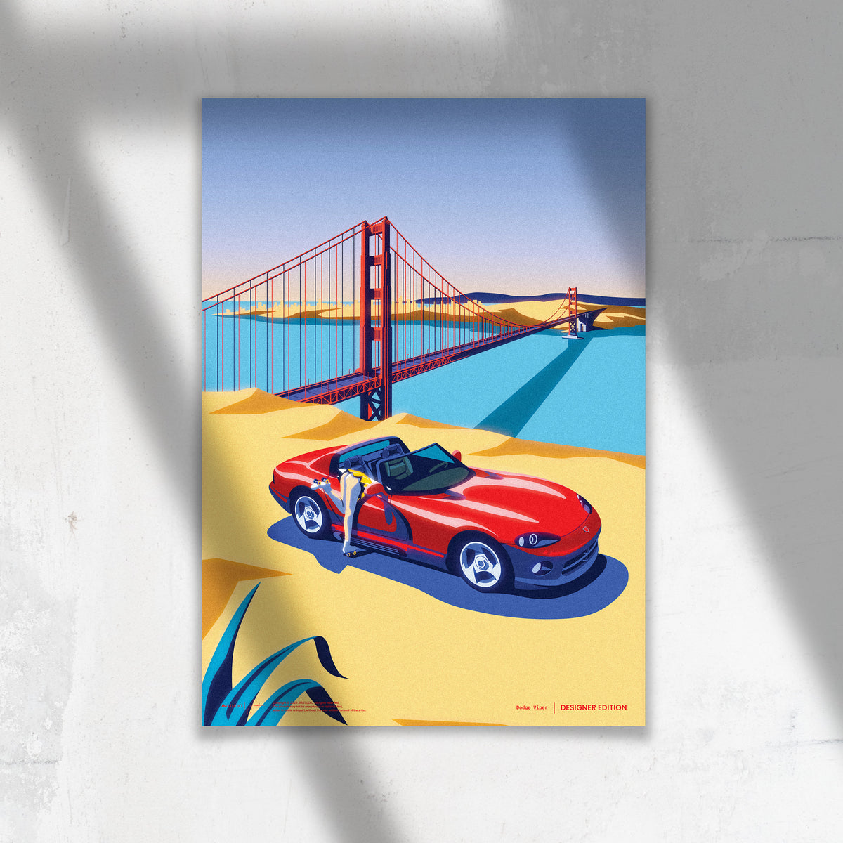 DODGE VIPER - "golden gate."