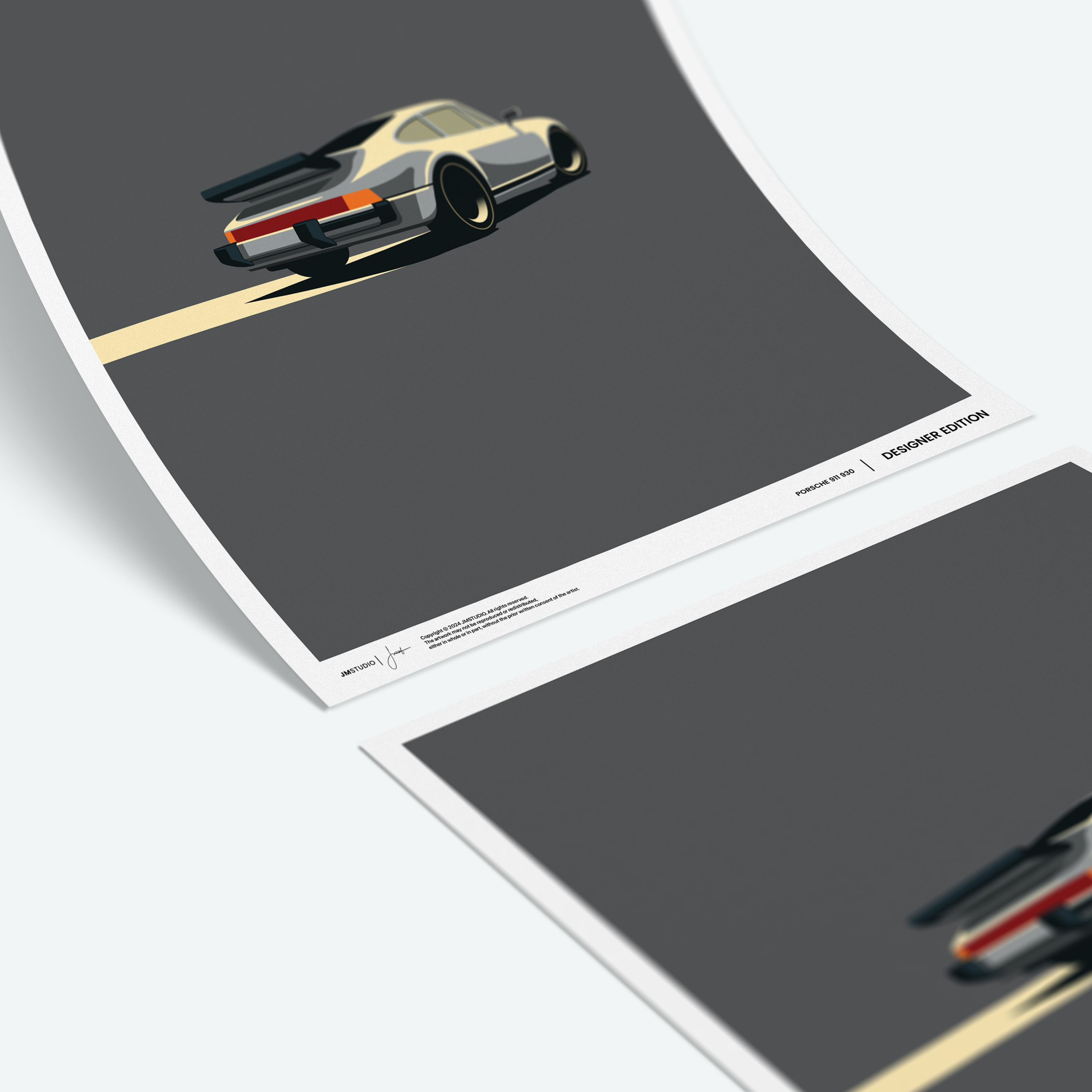 Porsche 911 930 Back
