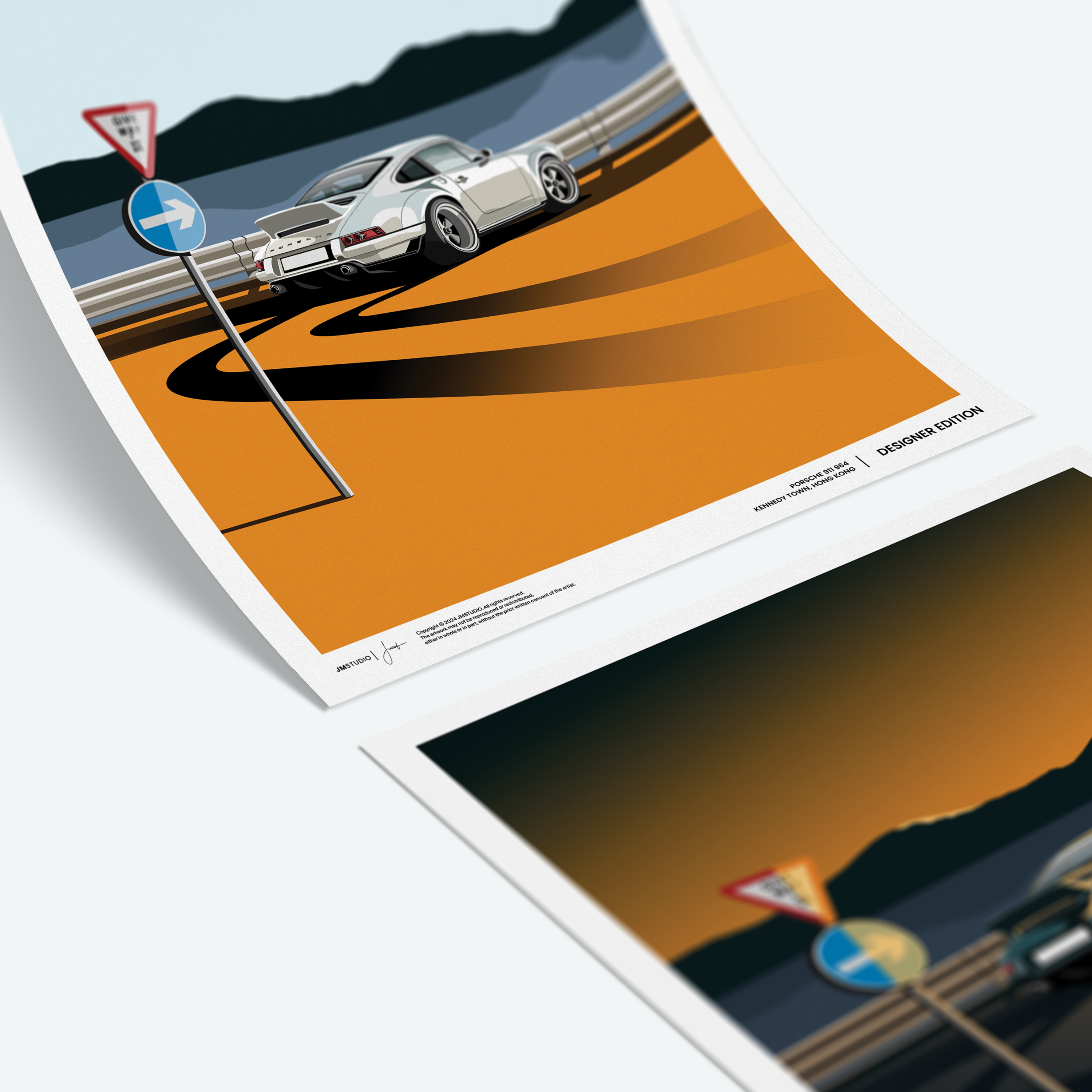 Porsche 911 964 & Kennedy Town