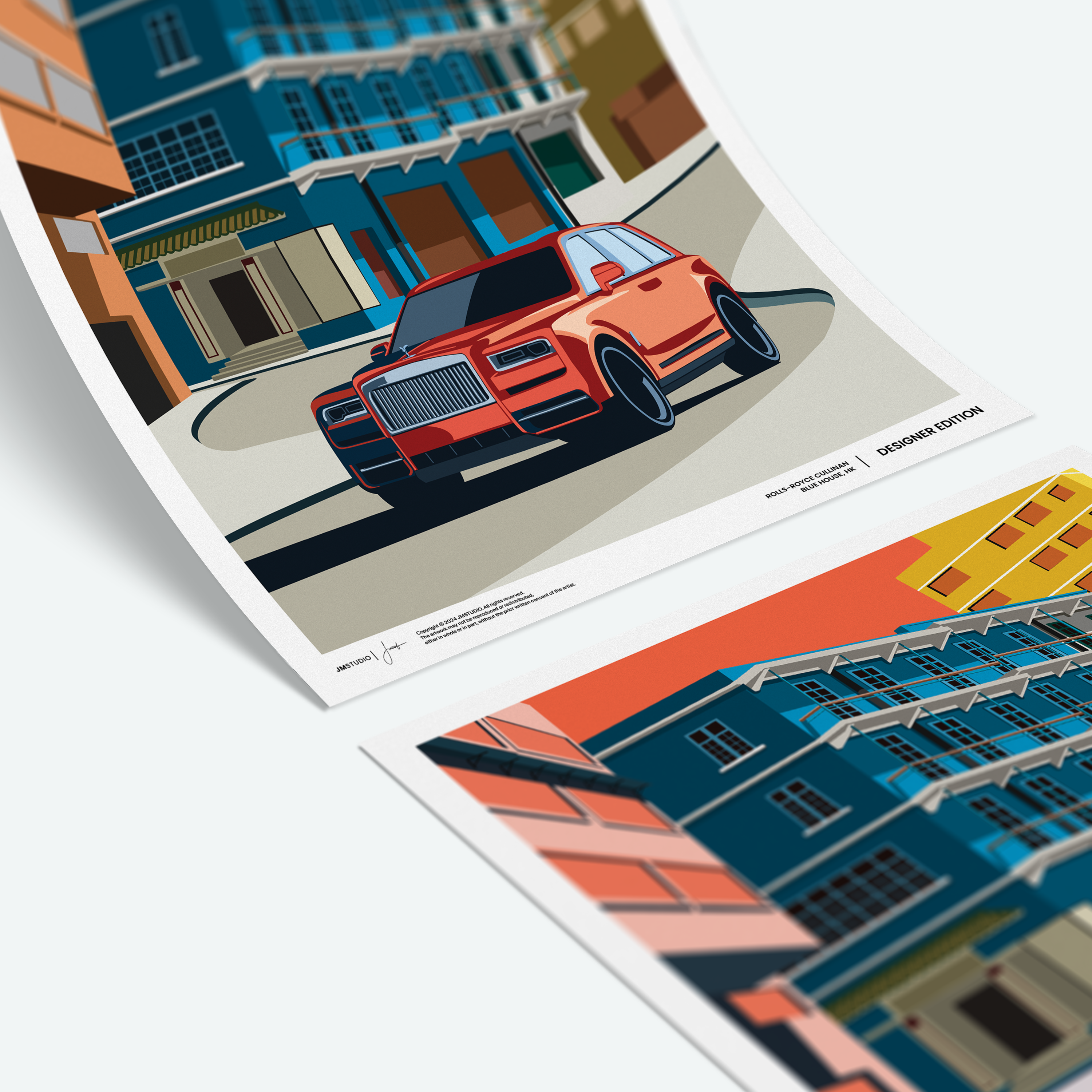 Rolls-Royce Cullinan & Blue House HK