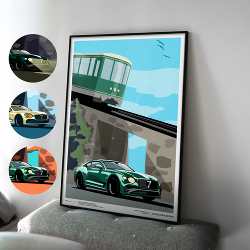 Bentley Continental GT & Peak Tram