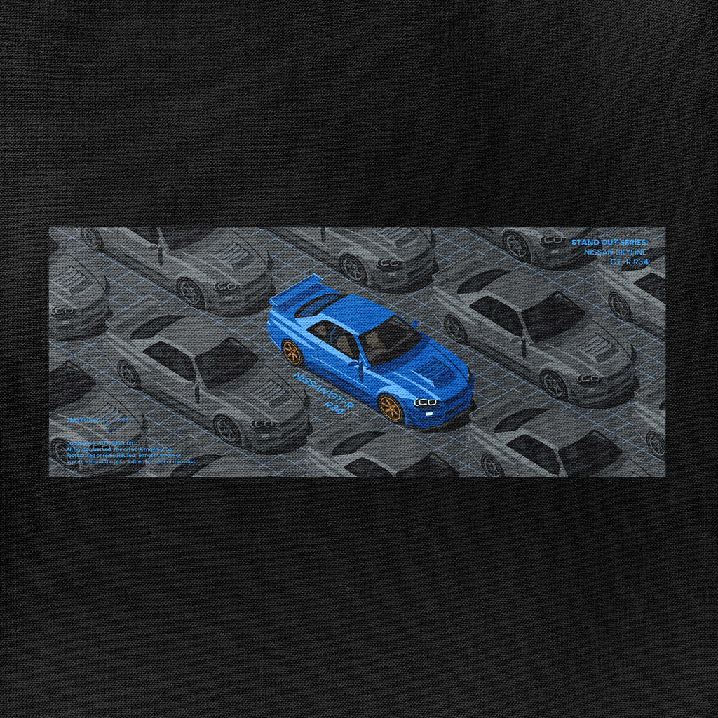 TOTE BAG - NISSAN SKYLINE GT-R R34