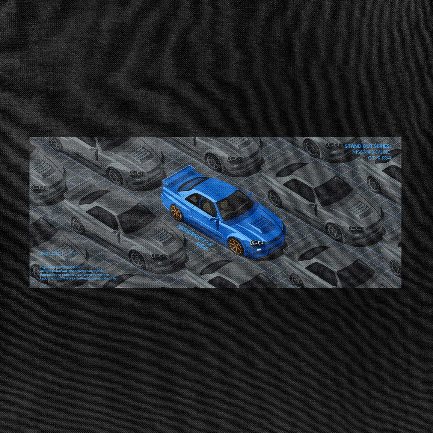 TOTE BAG - NISSAN SKYLINE GT-R R34