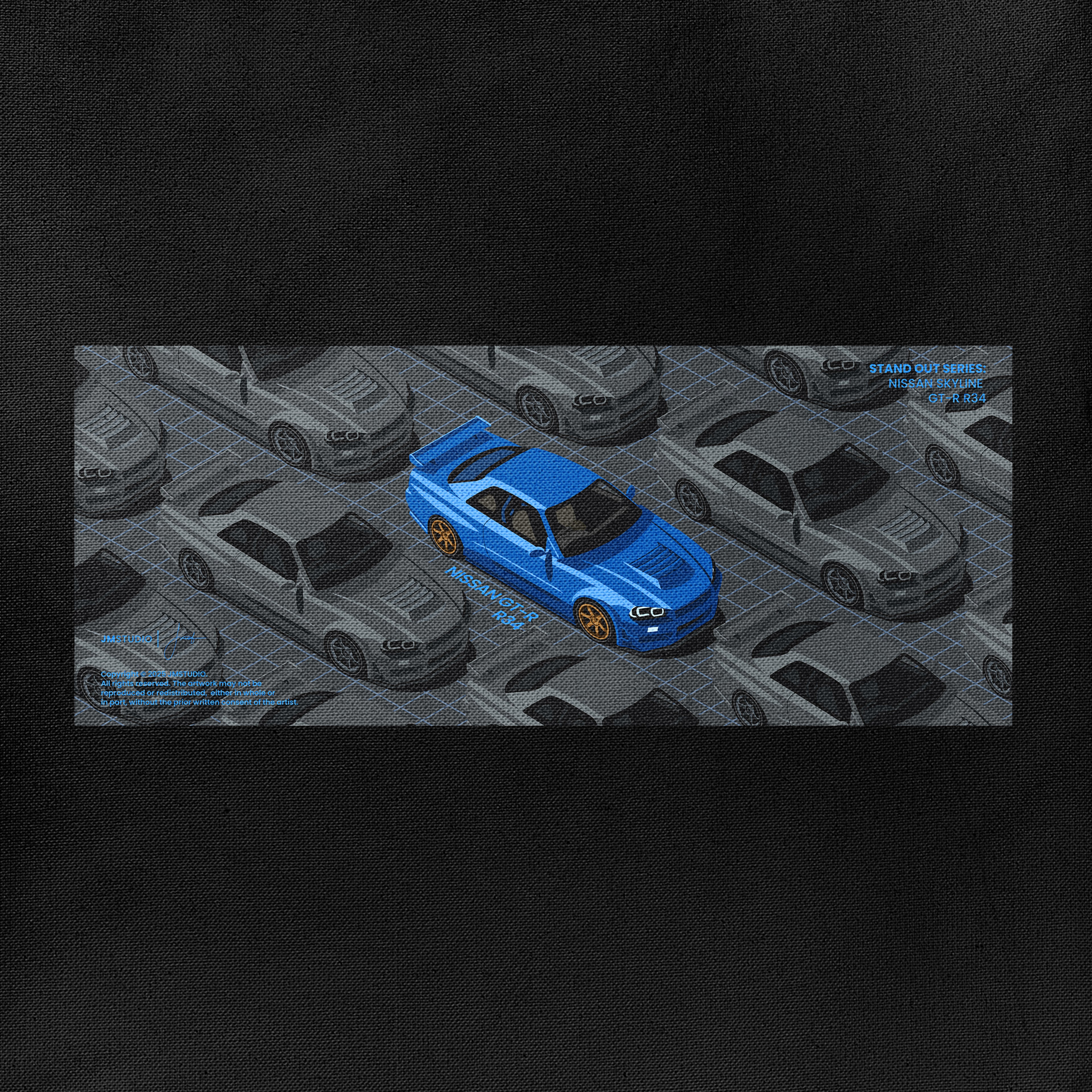 TOTE BAG - NISSAN SKYLINE GT-R R34